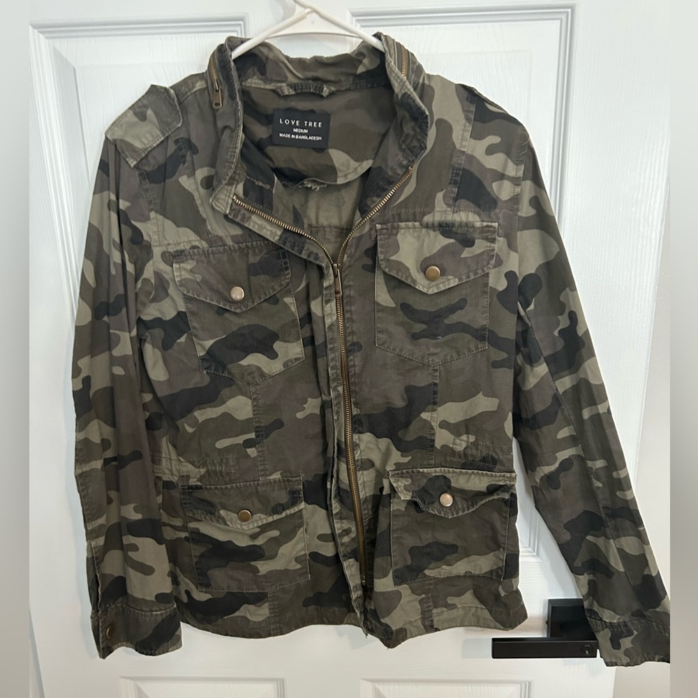 Love Tree Long Sleeve Jacket M
